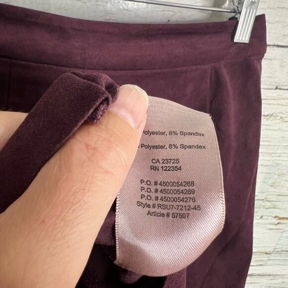 Artitzia Wilfred Free Nescher Skirt Maroon Wine  size xs - Picture 7 of 7